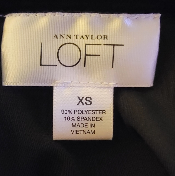 Loft Velour Top‎ Woman's Size XS - Picture 6 of 8